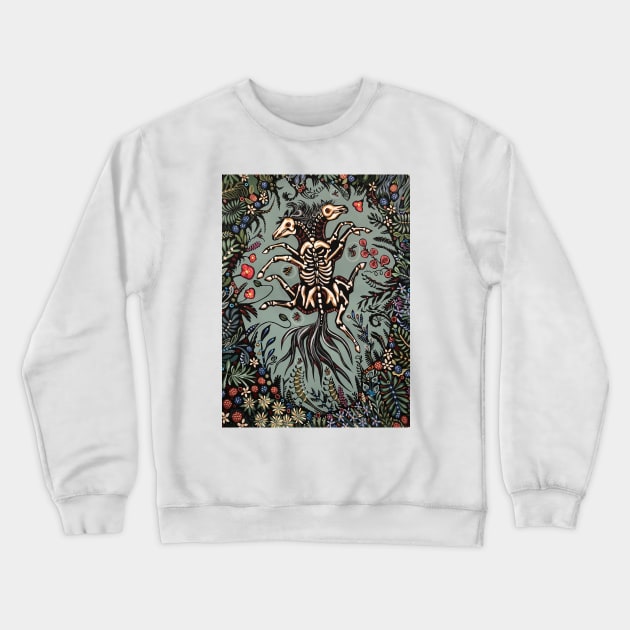 Garden Bones Crewneck Sweatshirt by BethanneHill